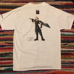 RARE Final Fantasy VII Promo T Shirt NWOT